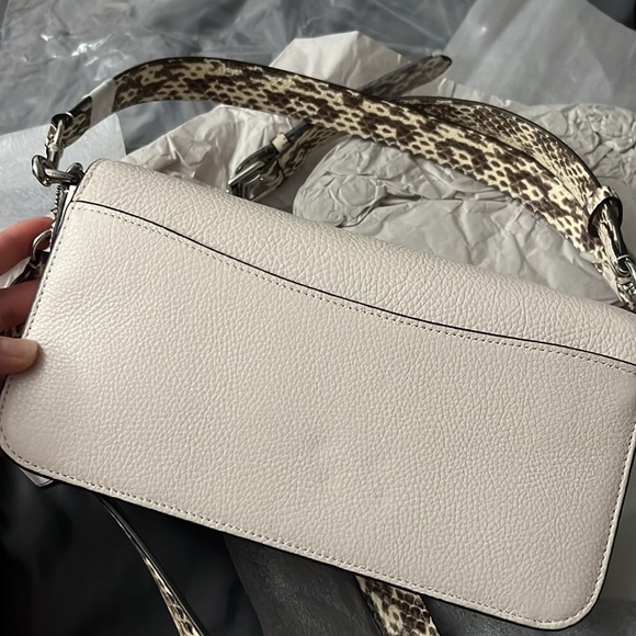 Coach Morgan Shoulder Bag in Silver/chalk multi - Picture 13 of 15